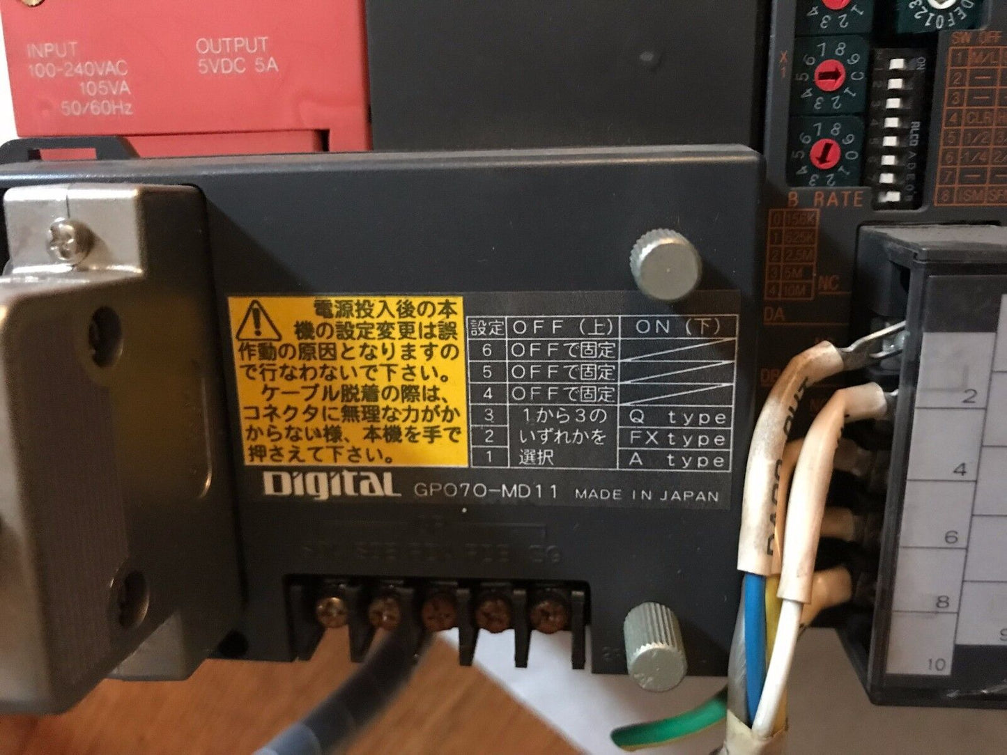 Mitsubishi A2ushcpu-S1,A1s61pn,A1sj61bt11,A1sx42,Bd626e680g53a,A6tbxy36 Plc,Aw