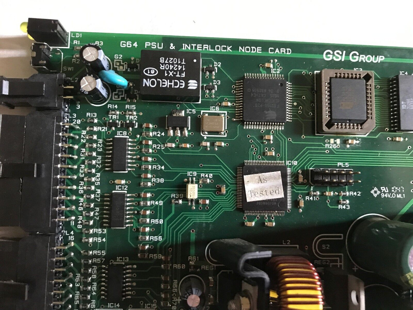 Gsi Group Ek126341c,Gsi G64 Psu & Interlock Node  Card,Bx