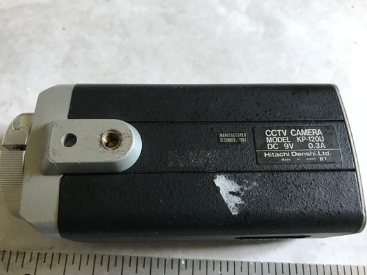 Hitachi Denshi Kp-120U Cctv Camera All Solid State Dc 9V 0.3A,Eq