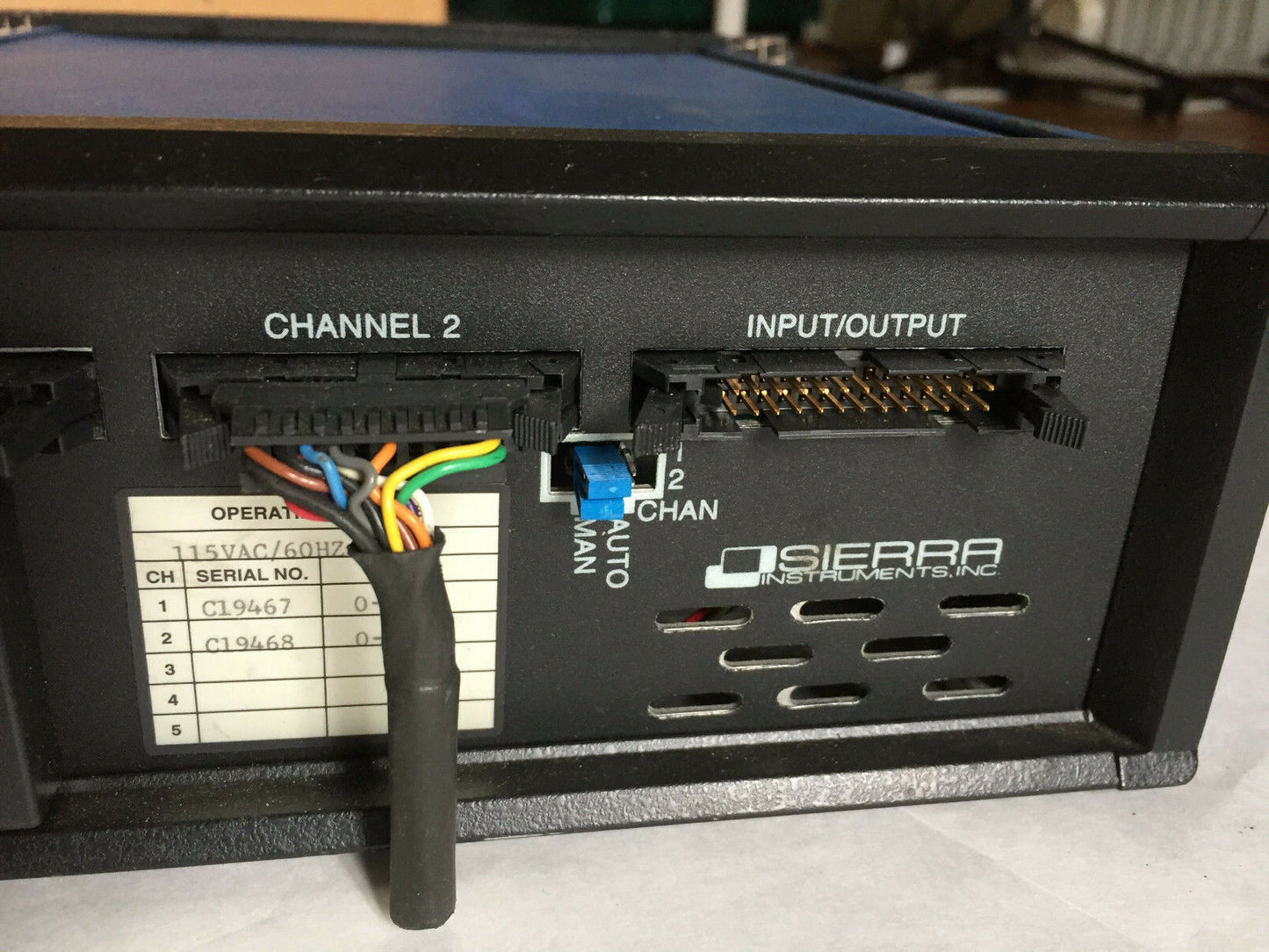 Sierra 902C-Pm-Ps Dual-Channel Side-Trak Flow Controller, Dro  R30998,Sl