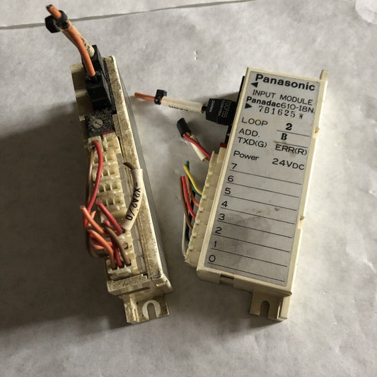 Lot 2 Panasonic 610-18N Panadac Plc Inputs, Output 610I8n, Panasonic 610-I8n,Ay