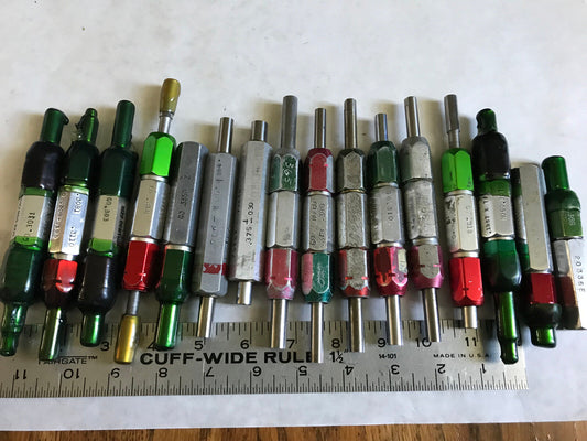 Lot Plug Gage Go Nogo Van Keuren .303,306,3081,311,318,3031,310,319,3031,365,Es