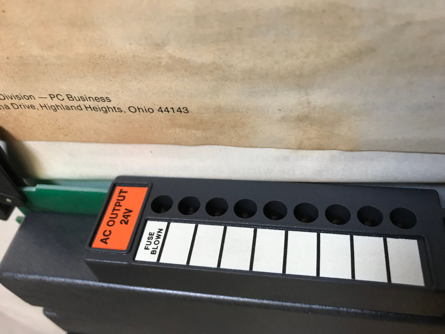 Allen-Bradley 1771-On,Allen-Bradley 1771-0N (24V) Ac Output Module,1771-0N,Sr