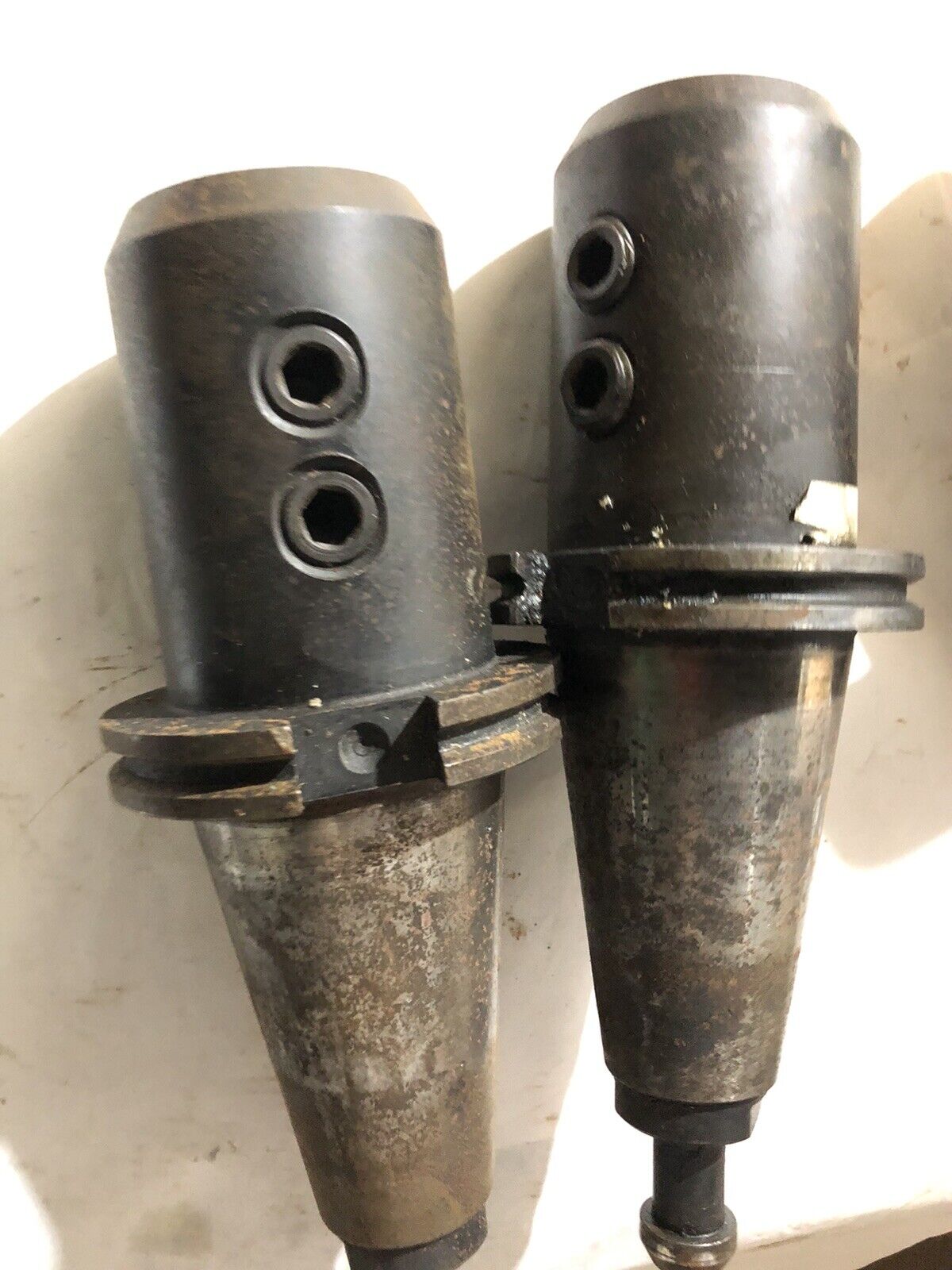 Valenite V50ct-E150 Milling 1-1/2" Tool Holder,Cat-50,6Rt-8,5-M-9,12Rt7,To