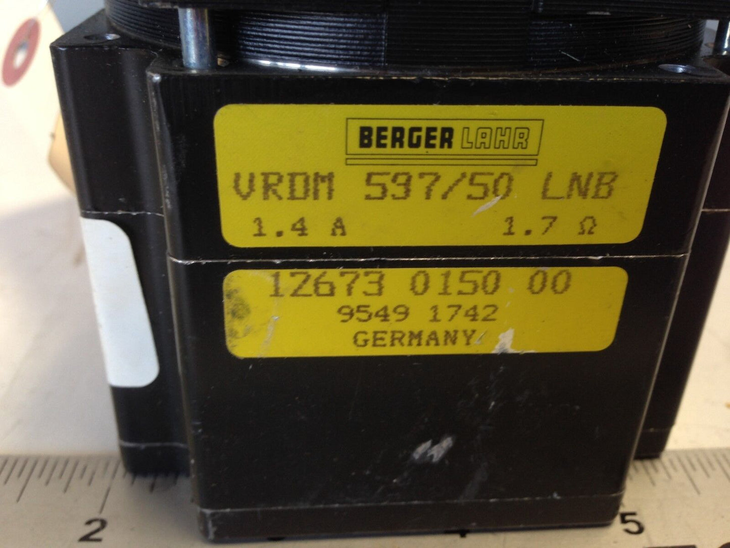 New Berger Lahr Vrdm 597/50 Lhb Stepper Motor, 1.4A, 1.7-Ohm Av