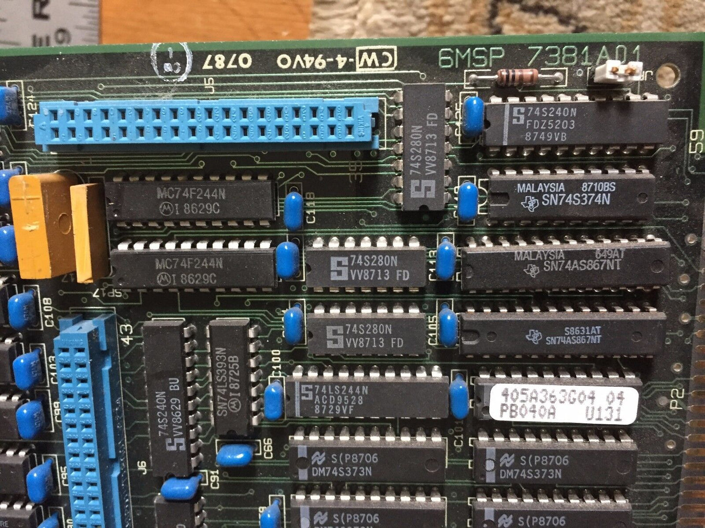 Westinghouse 6Msp 7381A01 G03,Westinghouse 6Msp 7381A01 G04 Board,Bl