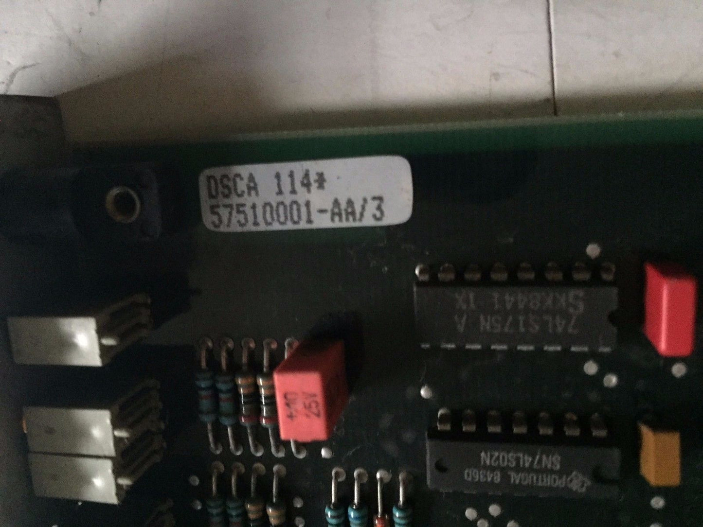 Abb Dsca 114 57510001-Aa/3 Board,Dsca114 Abb 57510001-Aa/3,Ed,Ee