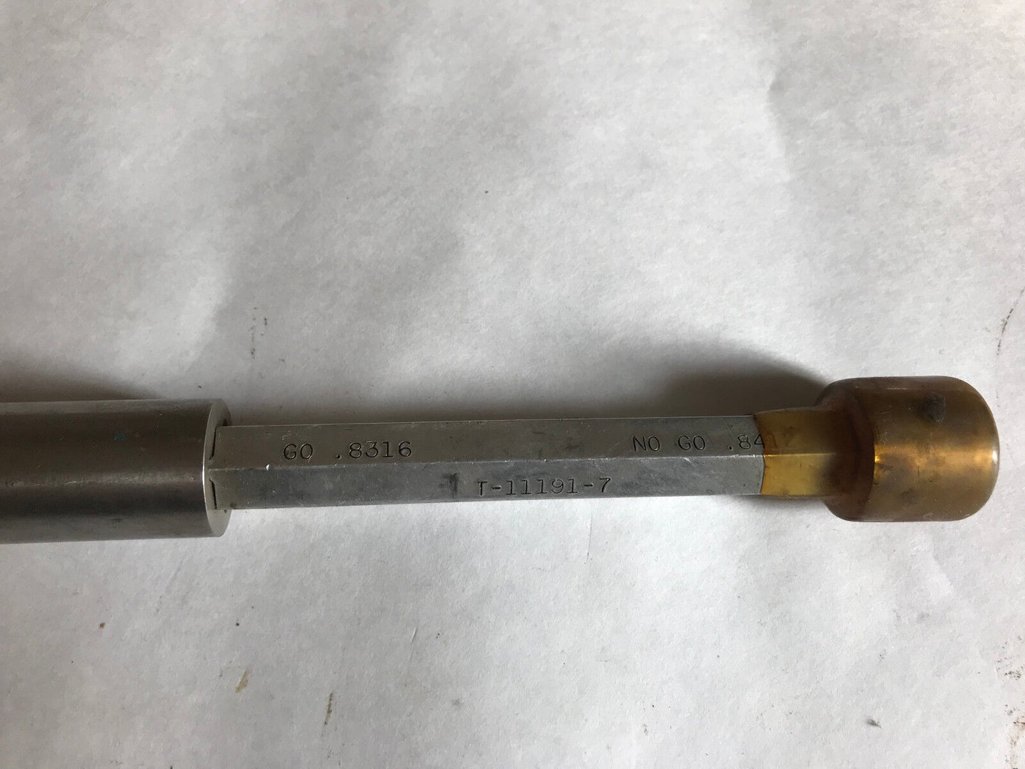 The Pipe Machinery 8316,8412 Go No Go Plug Gauge Inspection Gage .8316 .8412,Ag