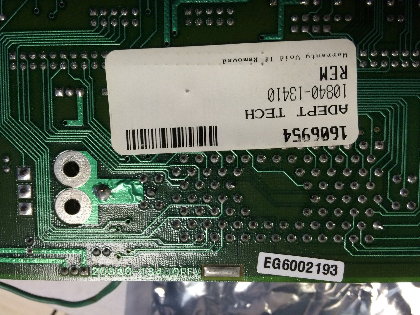 Adept Tech 10840-13410 Robot Signature Card Rsc 30259,20840-13400,10840-134,Cf