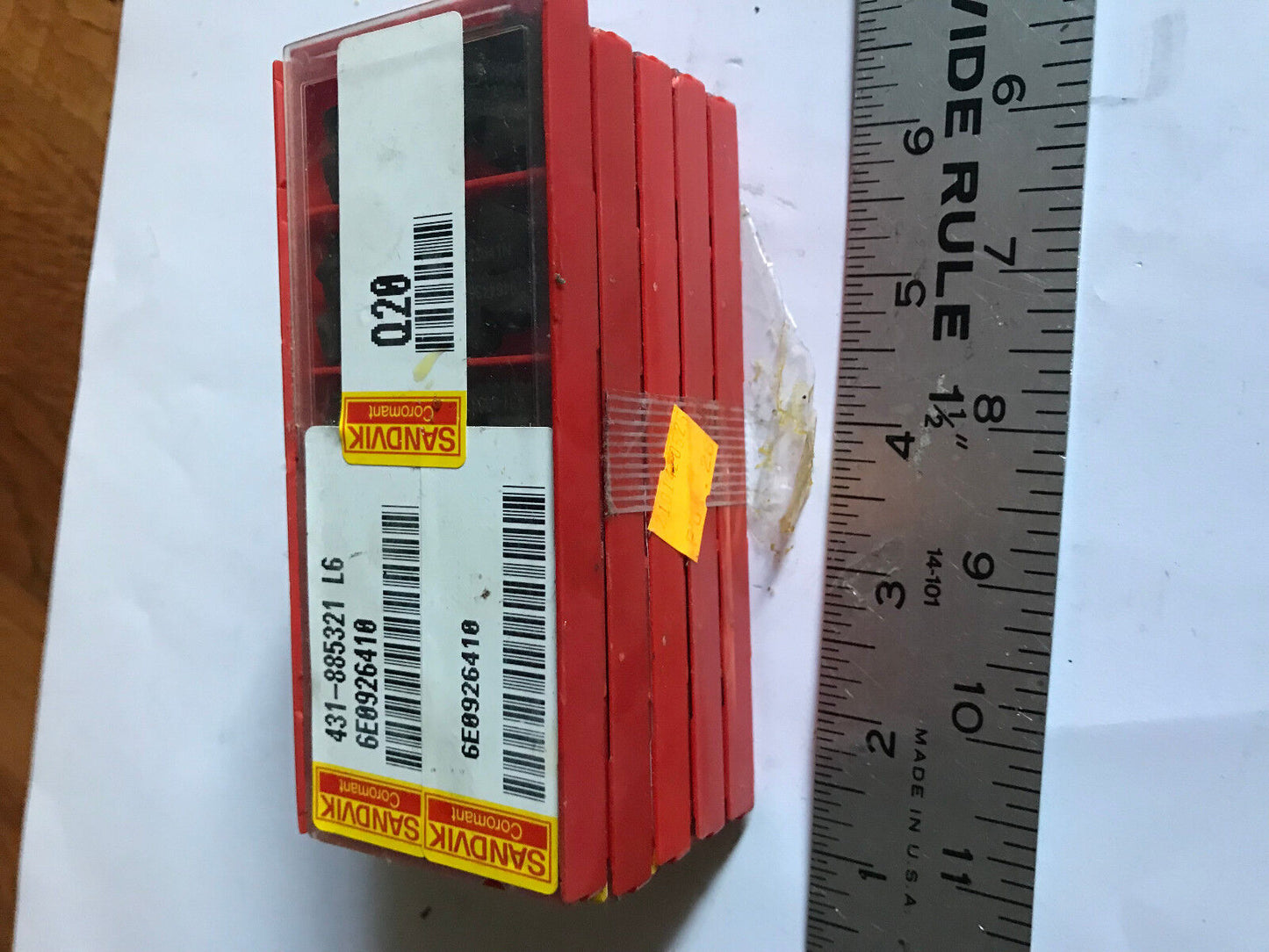 Lot 10 Sandvik 431-885321 L6,6E0926410 Insert Holders Clamps,Em