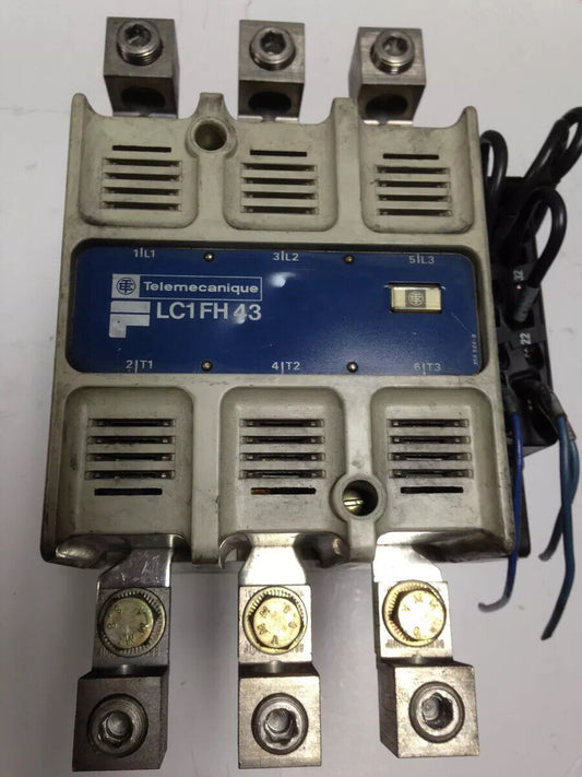 Telemecanique Lc1 Fh 43 Contactor, 200 Hp, 3 Phase, 600 Vac,Da