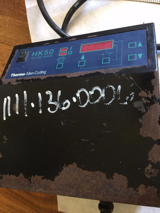 Thermo Allen Coding Hk50 Hot Ink Coder 110V,Thermo Hk50 Allen Coding Hk50,Ap