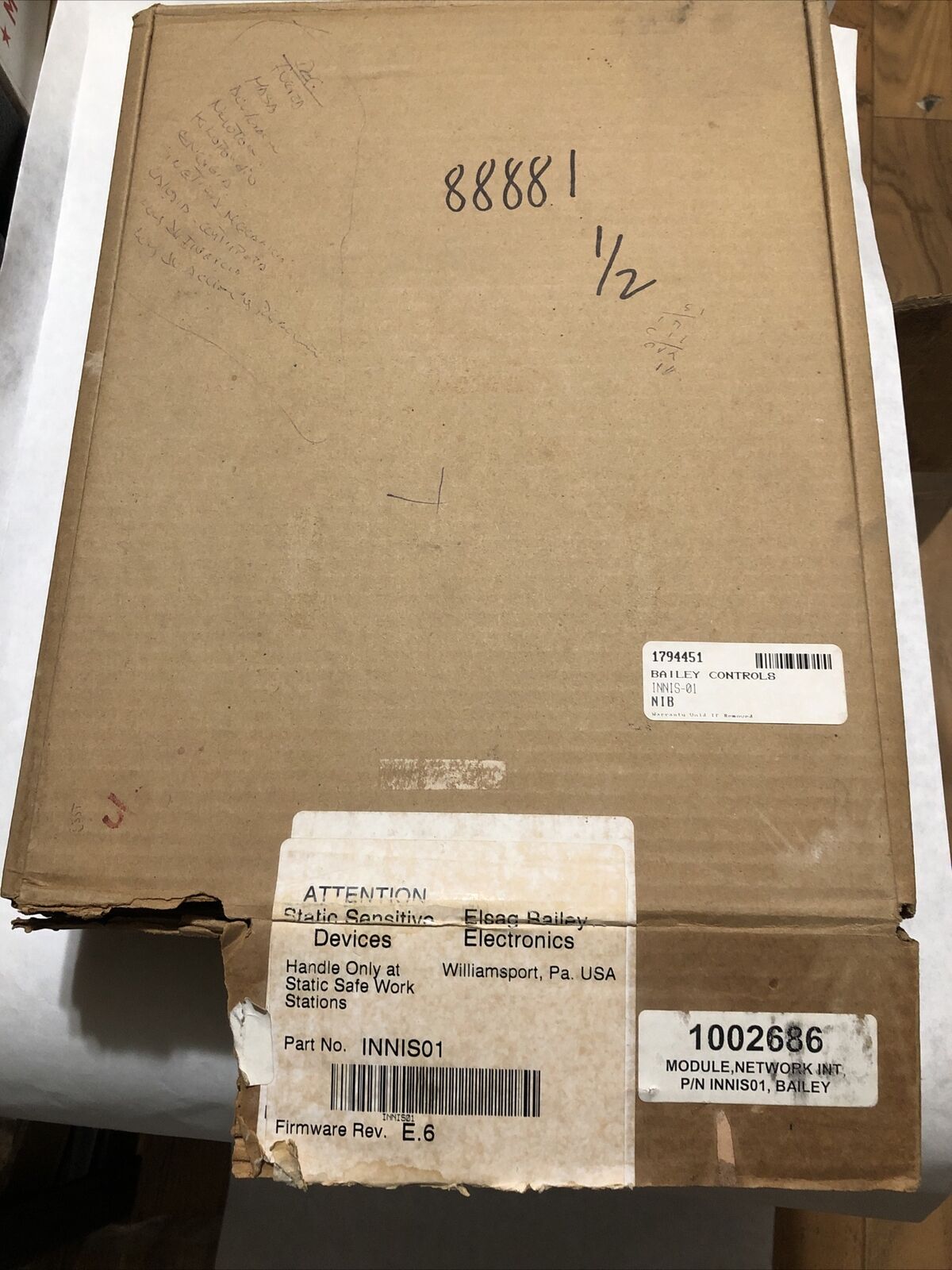 New Abb 6636690 Ji,Loop/Network Interface Slave Net90 Innis-01 Inniso1,Jumper,De