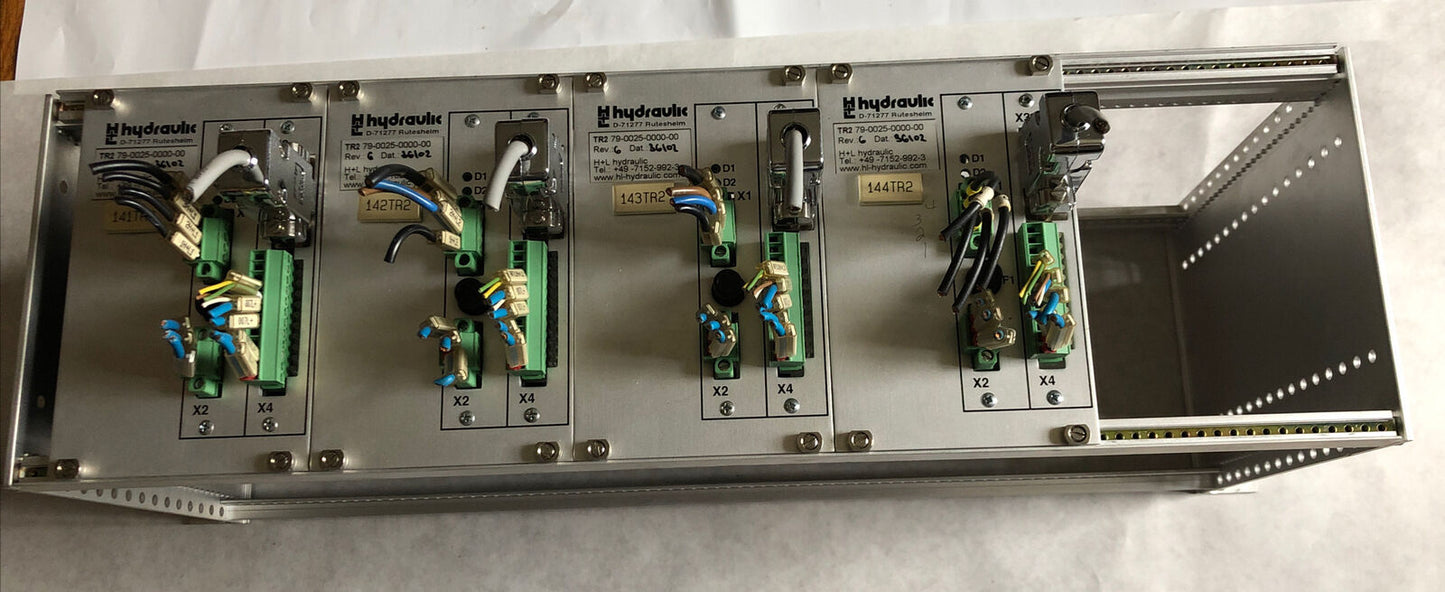 H+L Hydraulic D-71277,Tr2 79-0025-0000-00,Tr2-B3 79-0012-0007-01/3 Plc,Cpu,Fg