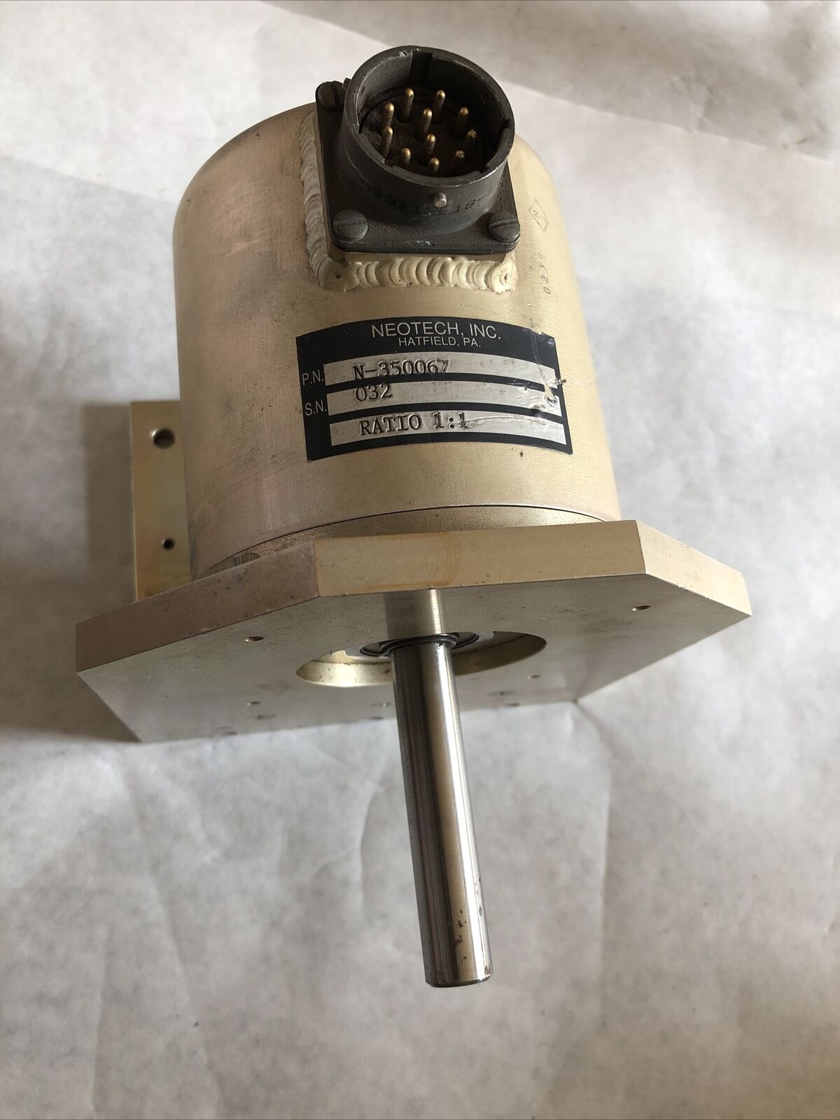 Neotech N-350067 Resolver, Ratio: 1:1 Encoder,Br