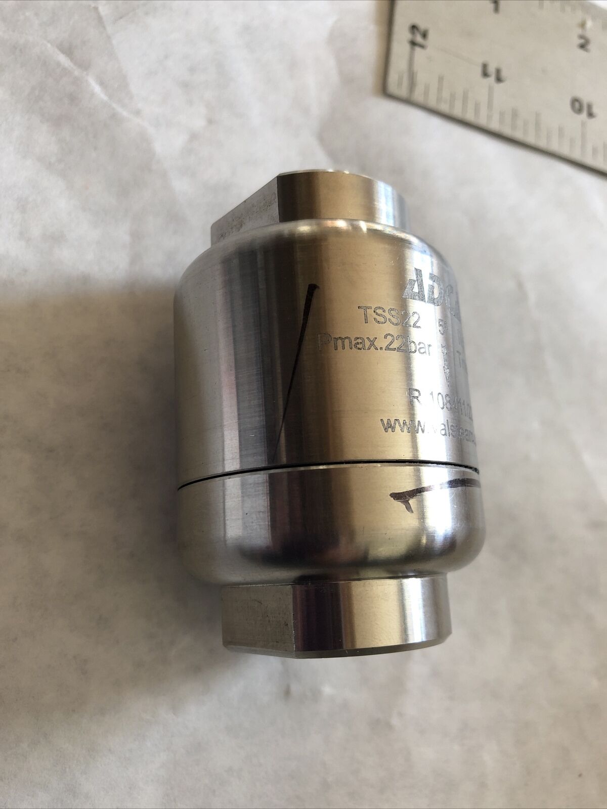 New Adca Tss22 1/2” Thermostatic Steam Trap 1/2" R.108411/22 Adcd Tss22,Ea