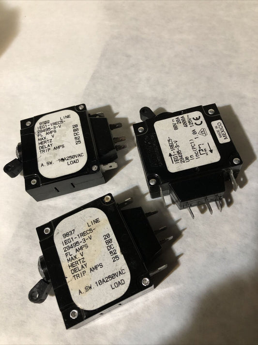 New Lot 3 Airpax Ieg1-1Rec5-29495-3-V ,Ieg11rec5  294953V,Bz