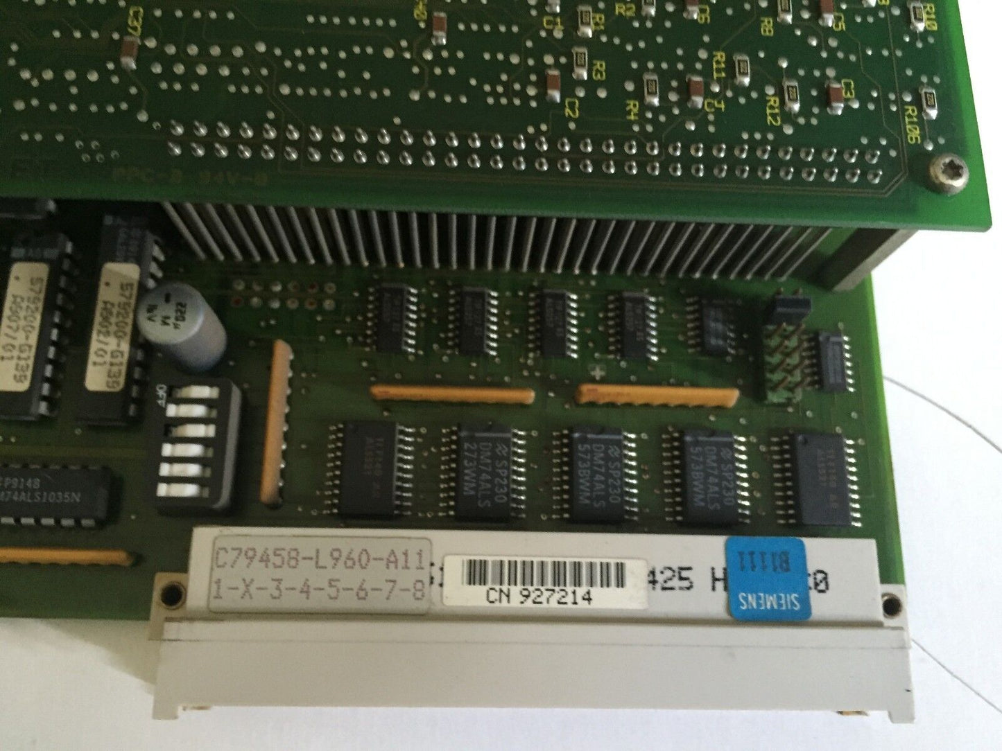 Siemens 6Gk1147-3Ma00,C8451-A25-Bb-6,B1100f425hx Processor Simatic S5,Cu