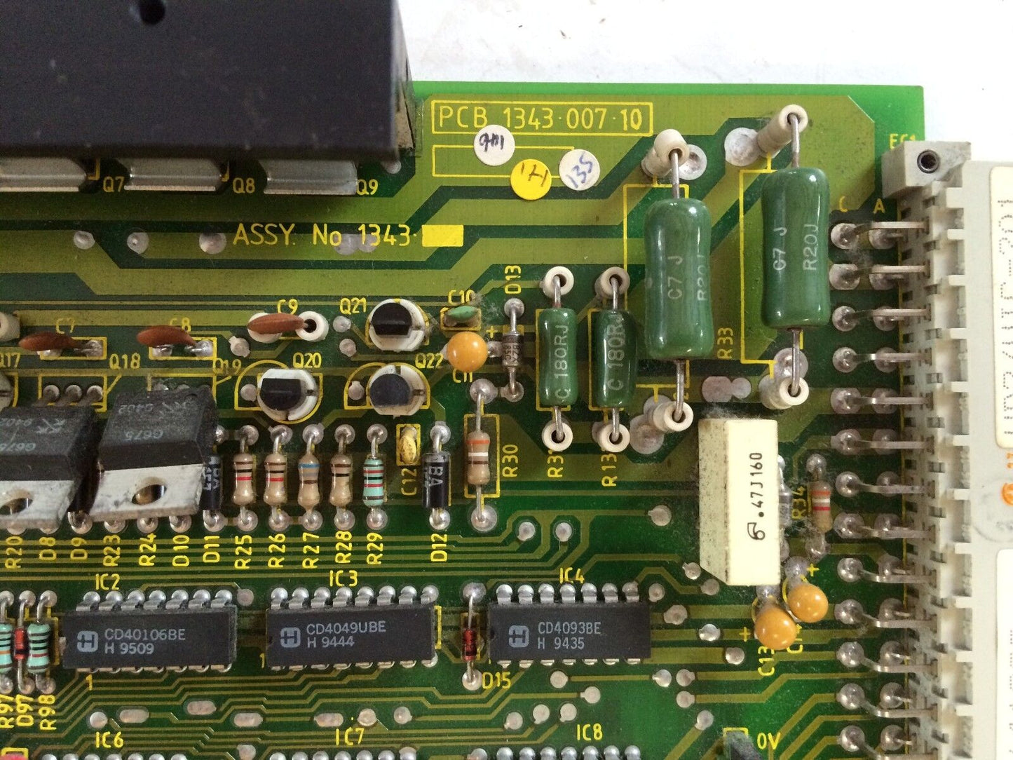 Parker Digiplan Ud2/Uic201,44866201 ,Pcb 1343 007 10 Servo Drive Board,Ee