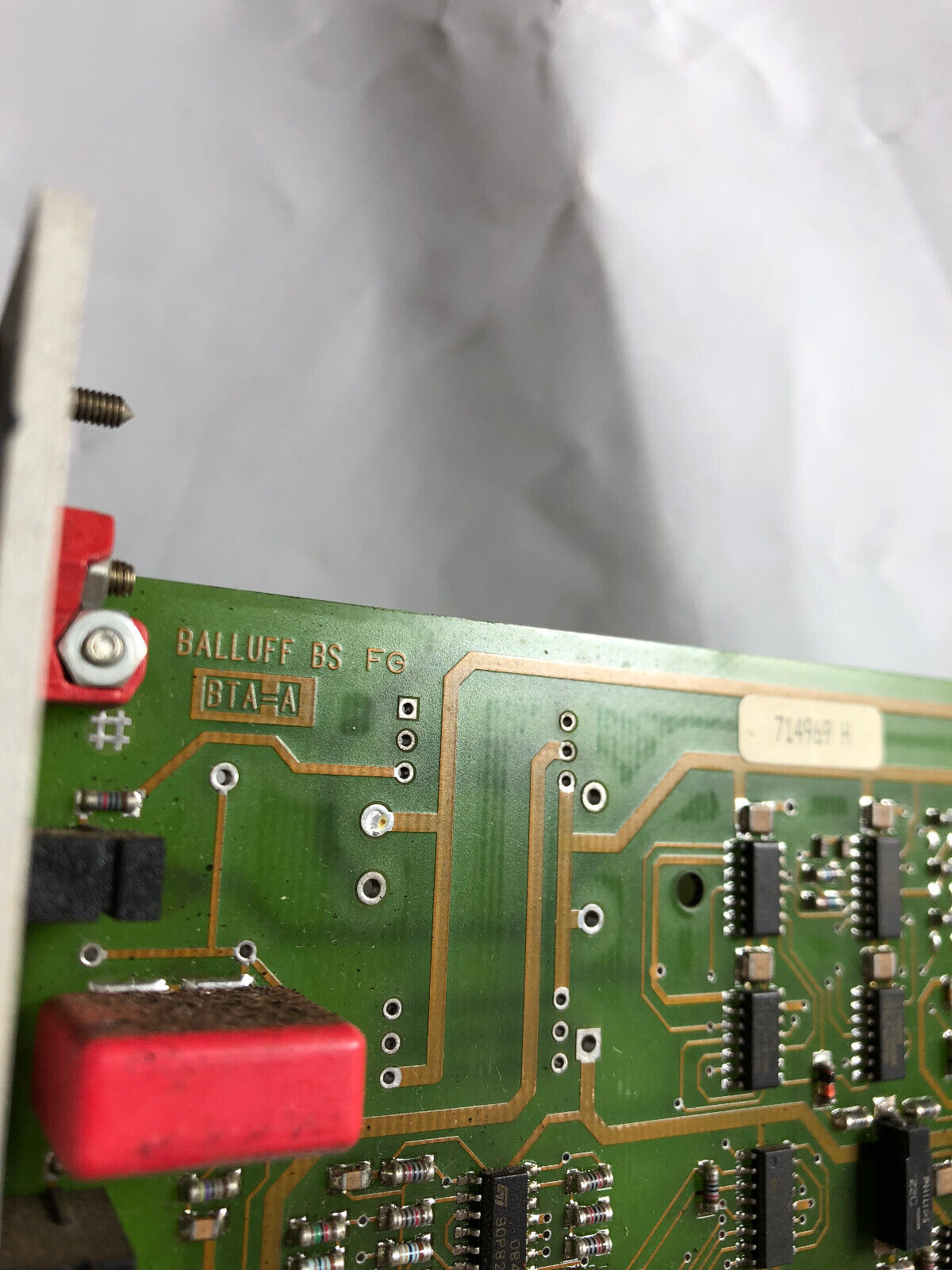 Balluff Bta-A21-0762-V002,Btm0025 Analog Processor Card,Cw,Ak