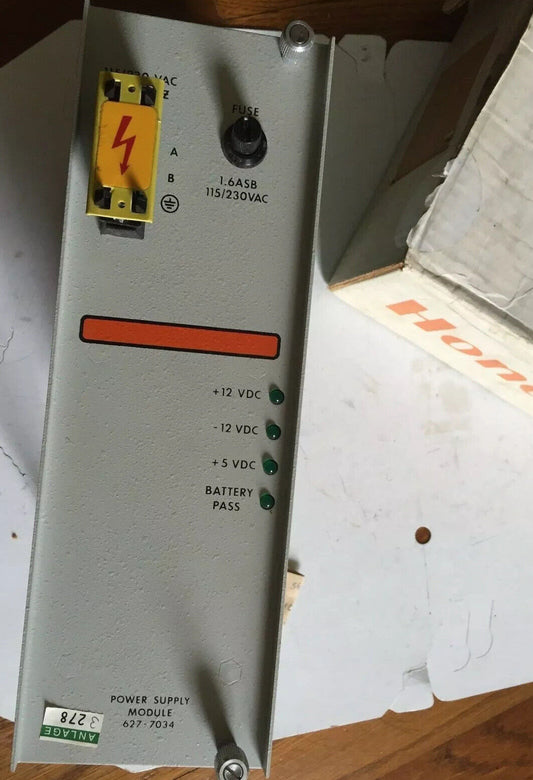 Honeywell 627-7034 Power Supply Module,Vt75-399-11/Cx,Vst75-3499-09,Ba