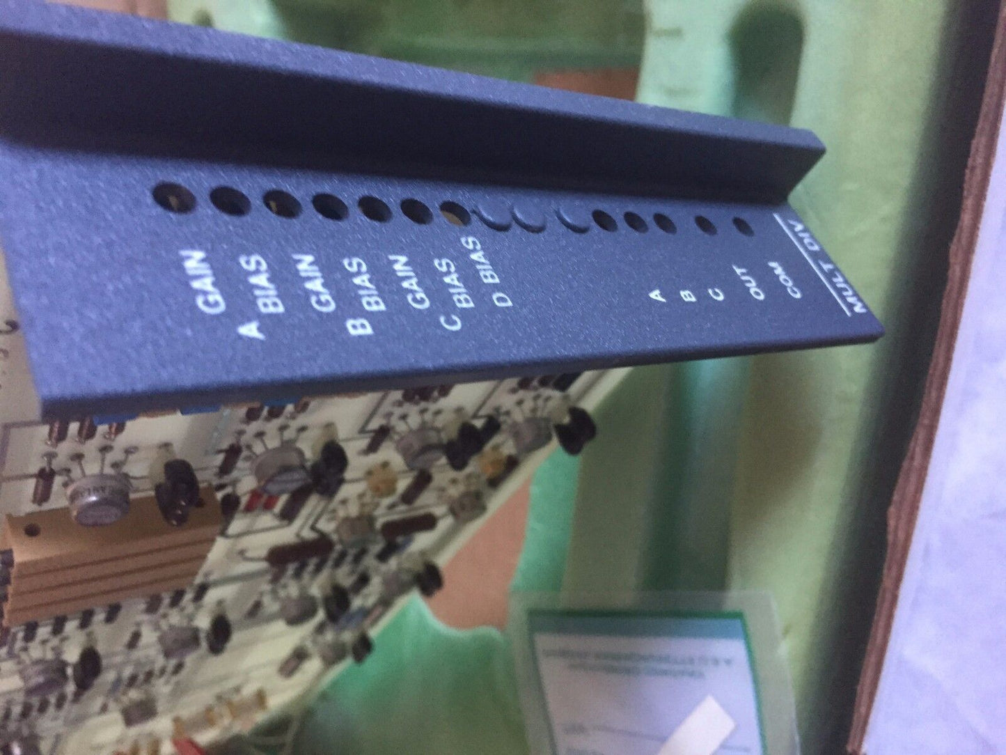Foxboro 2Ax+Mul Mult Div Multiplier/Divider Module Spec 200 2Axmul,C0153fb C,Eb