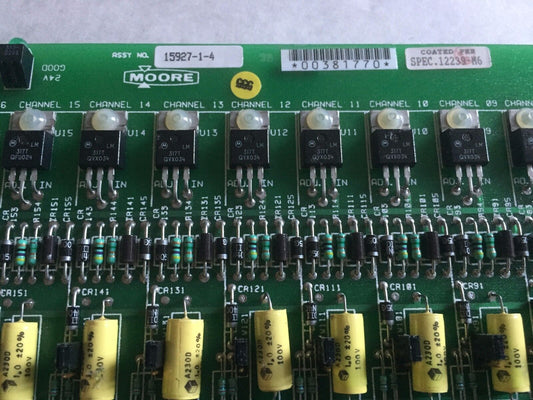 Moore 15927-1-4 Board 16 Channel 15927,Ss