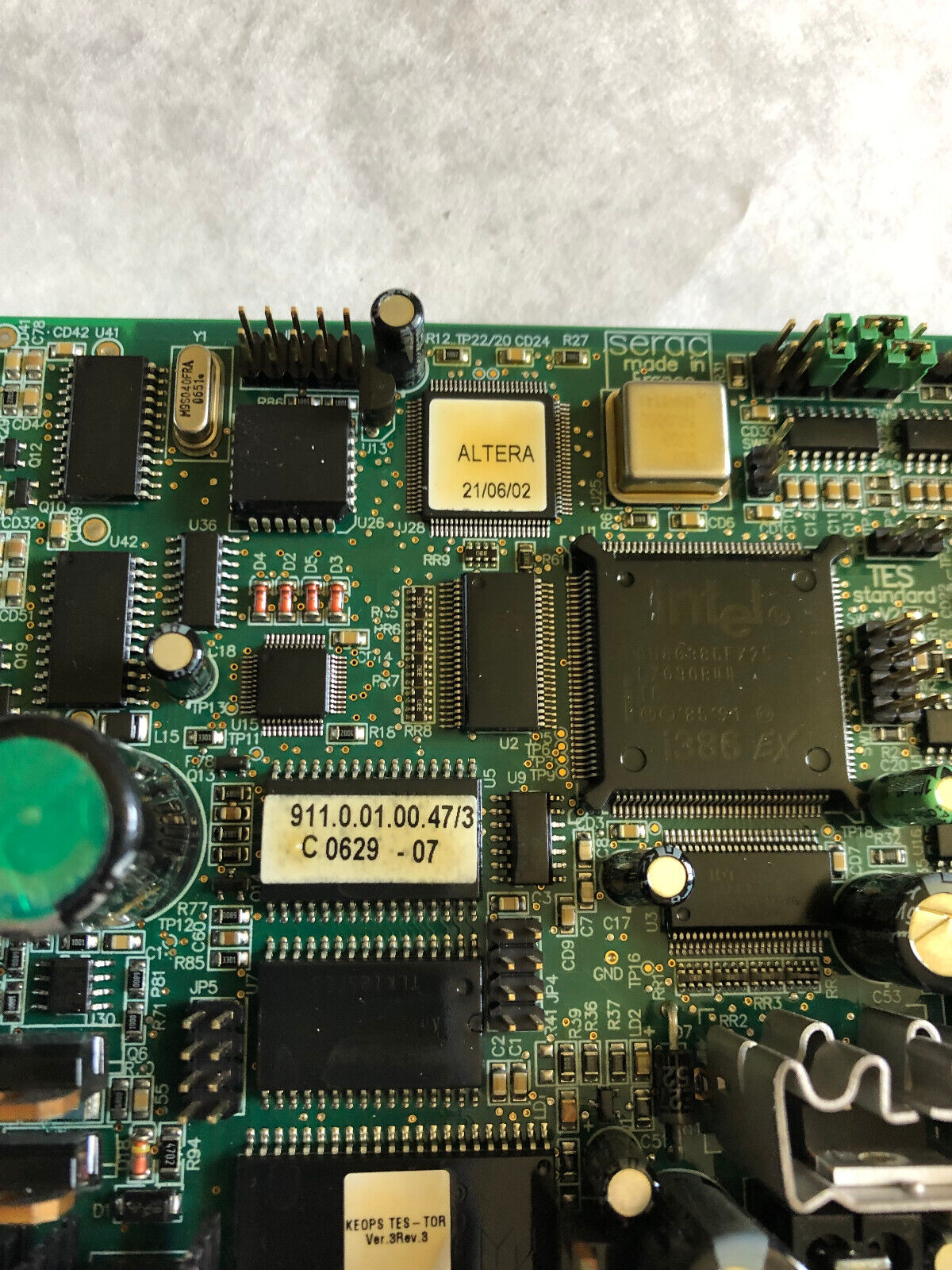 New Serac 91 10010047,Serac 911.001.00.47 Dual Port Universal Board,Tes+Tor,Cw