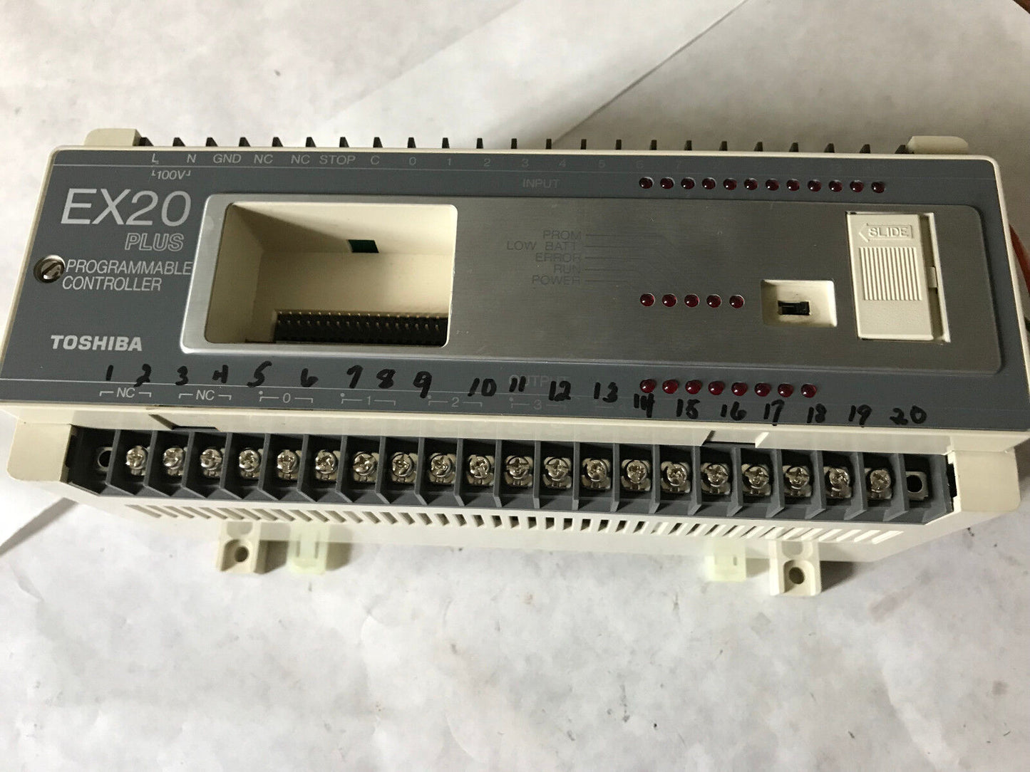 Toshiba Ex20-Plus Plc Unit Programmable Controller,Toshiba Ex204-Mard8,Eq