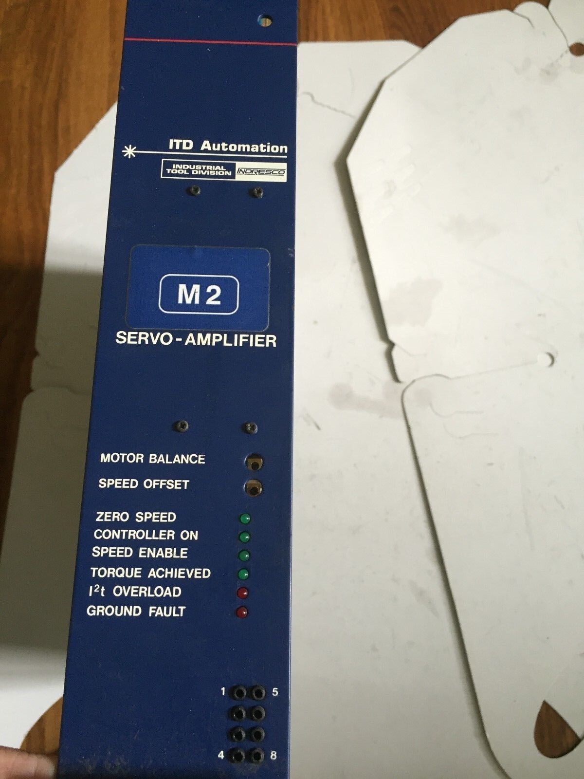 Itd M2,026.39.51,Sieb Meyer 26.39.058.2,B940429s Servo-Amplifier, 26.39.023.6,Bi