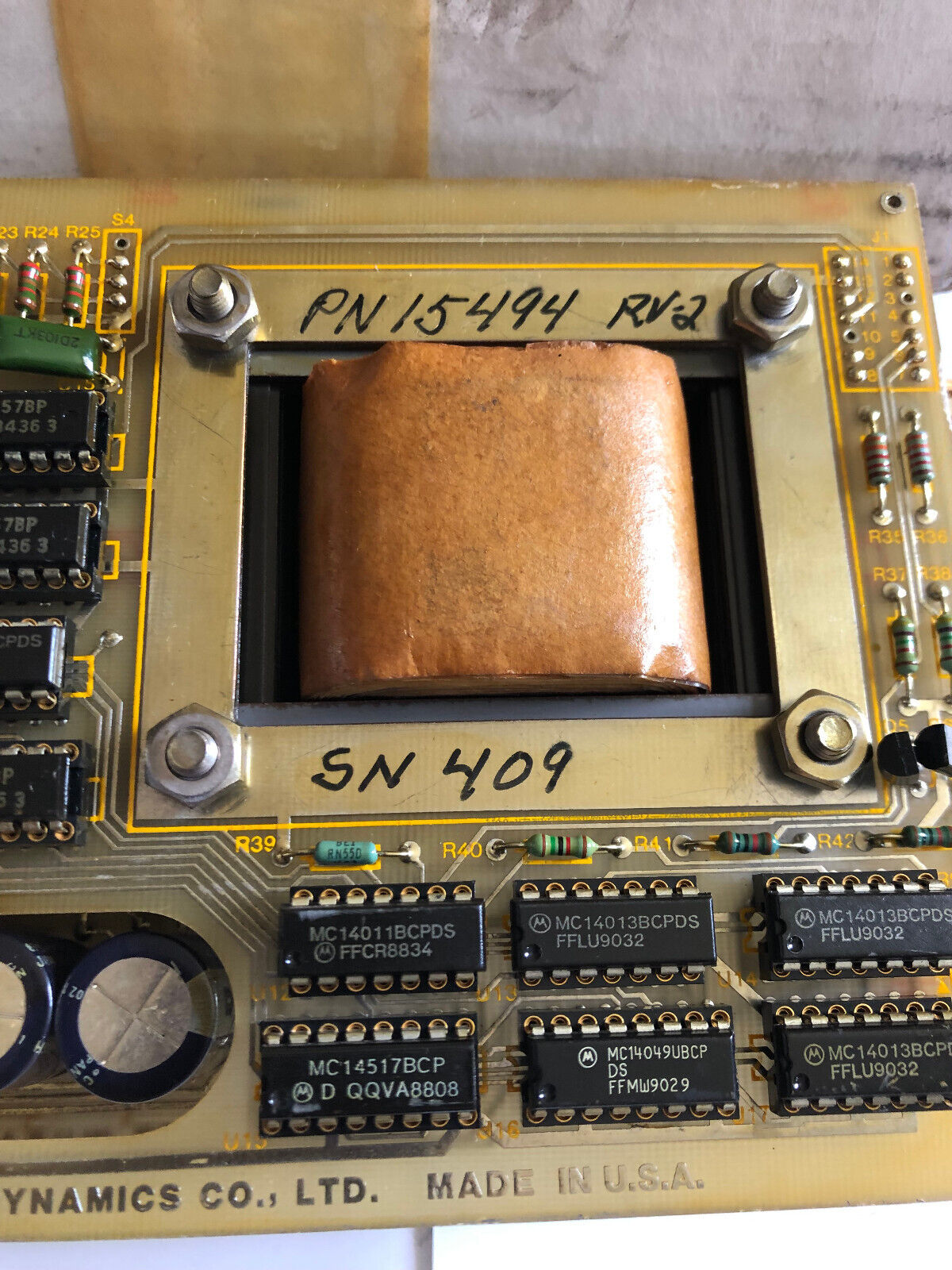 New Industrial Dynamics 15494 Variable Speed Control Module,Rejector,De