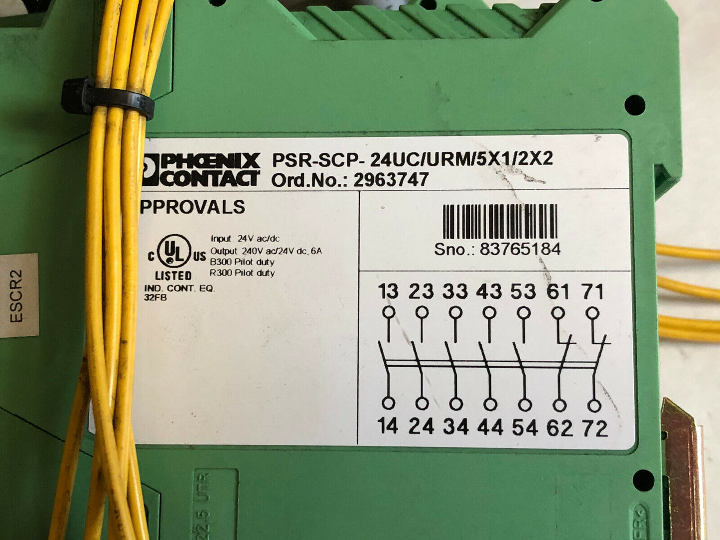 New Abb 3Hac021749-001 3Hac Cable Harness Psr-Scp-24Uc/Urm/5X1/2X2,2963747,Db