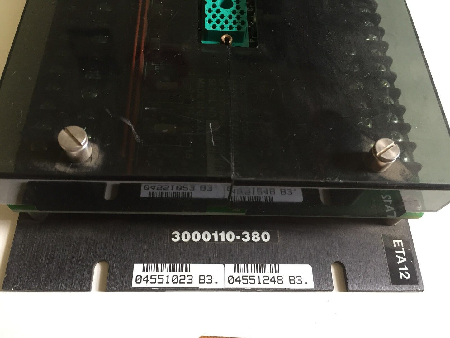 1 Set,(2Pcs) Triconex 3000110-380,2553-8 24V Rev Tricon Set Term,7400056-380,Bp