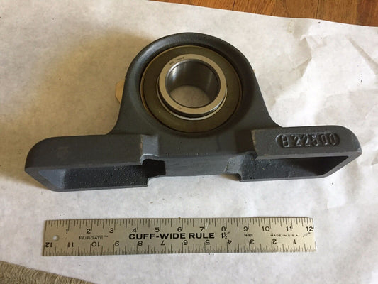 New Bca Wh203 Dk,Bca B22500 2-Bolt Pillow Block Bearing 2-3/16",Pwrm 2-3/16Rs,An