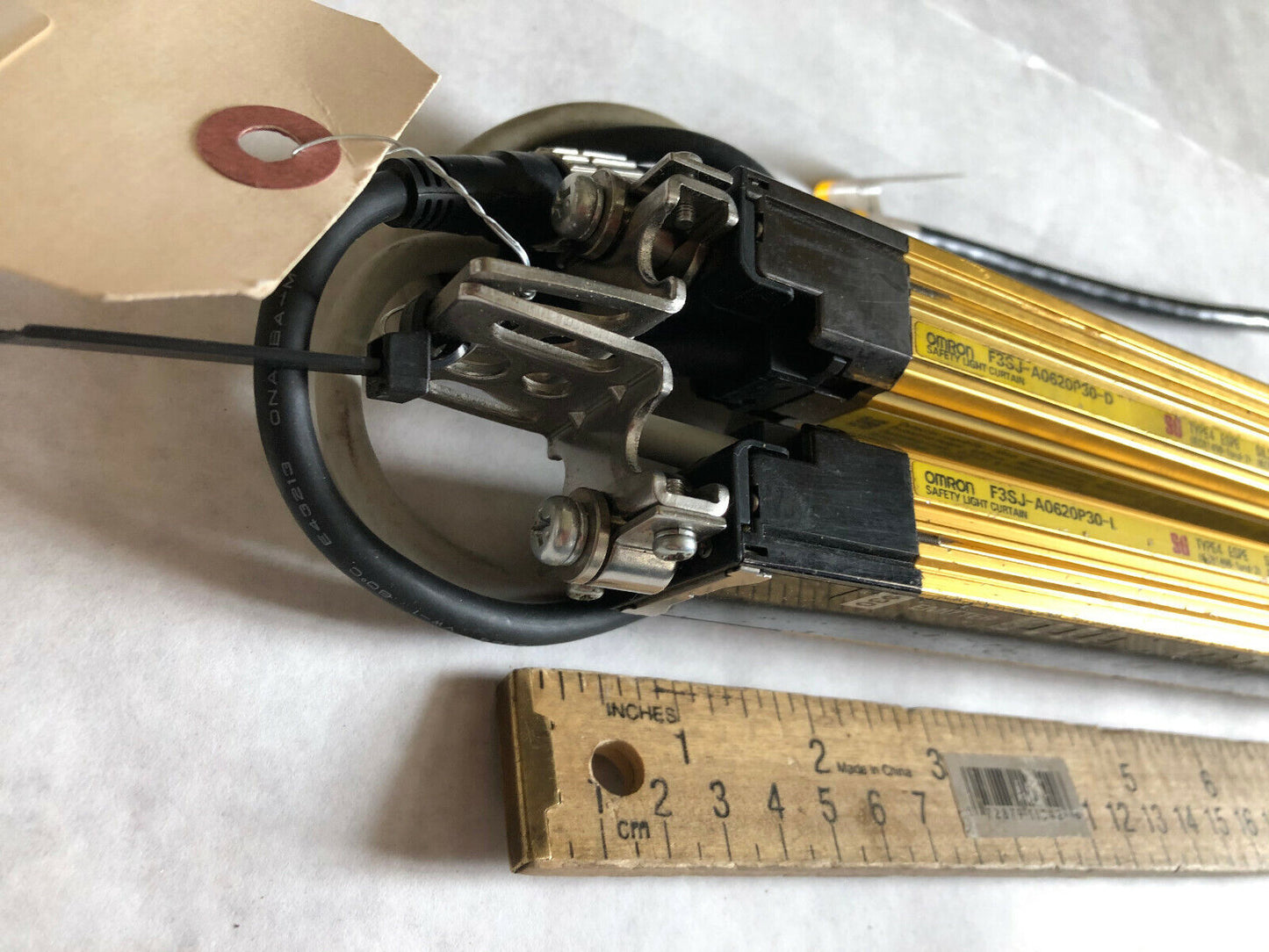 Omron F3sj-A0620p30-L Light Transmitter F3sj-A0620p30-D Receiver,Sti Espe,En