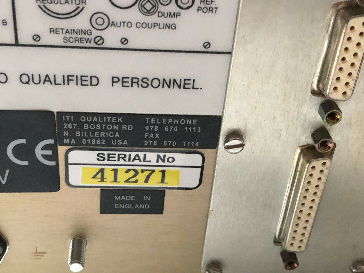 Iti Qualitek Q624 Leak Test Controller,Iti Qualitek 624,En