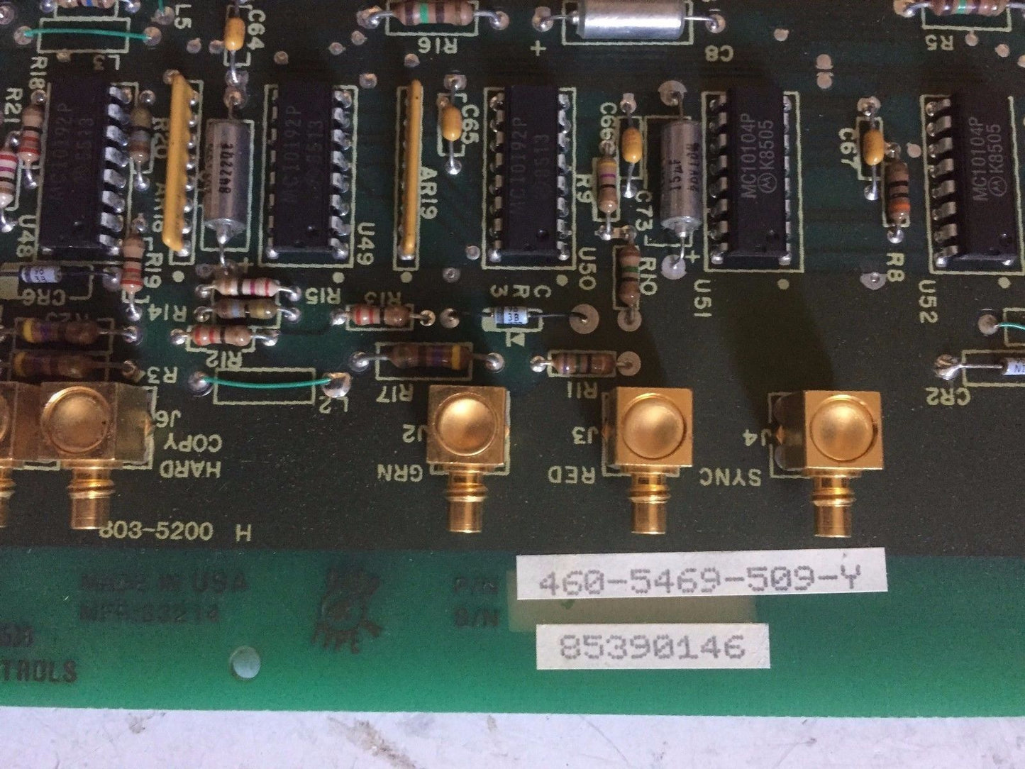 Aydin Controls 460-5469-509-Y Pcb Circuit Board,33214,803-5200 H,Vid-104,Ad