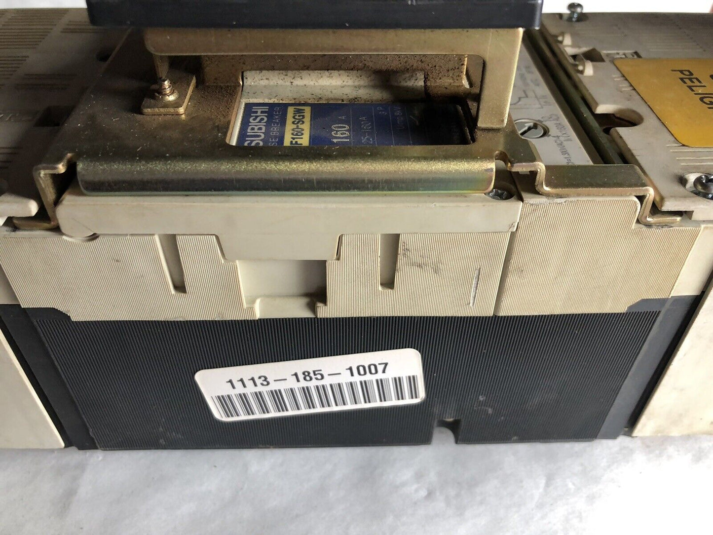 Mitsubishi Nf160-Sgw Circuit Breaker,Nf160-Sgw,160 Amp, 690 V, 3-Pole,Rt160,Ad
