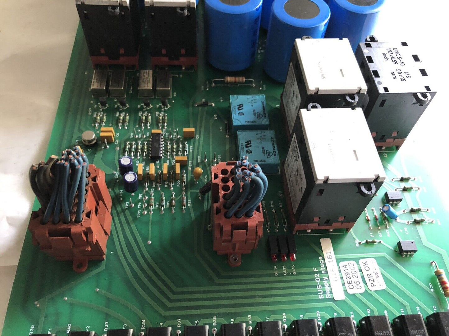 Agie Sus-02 F Supply Stage Pcb Board,Edm  616.161,Tn