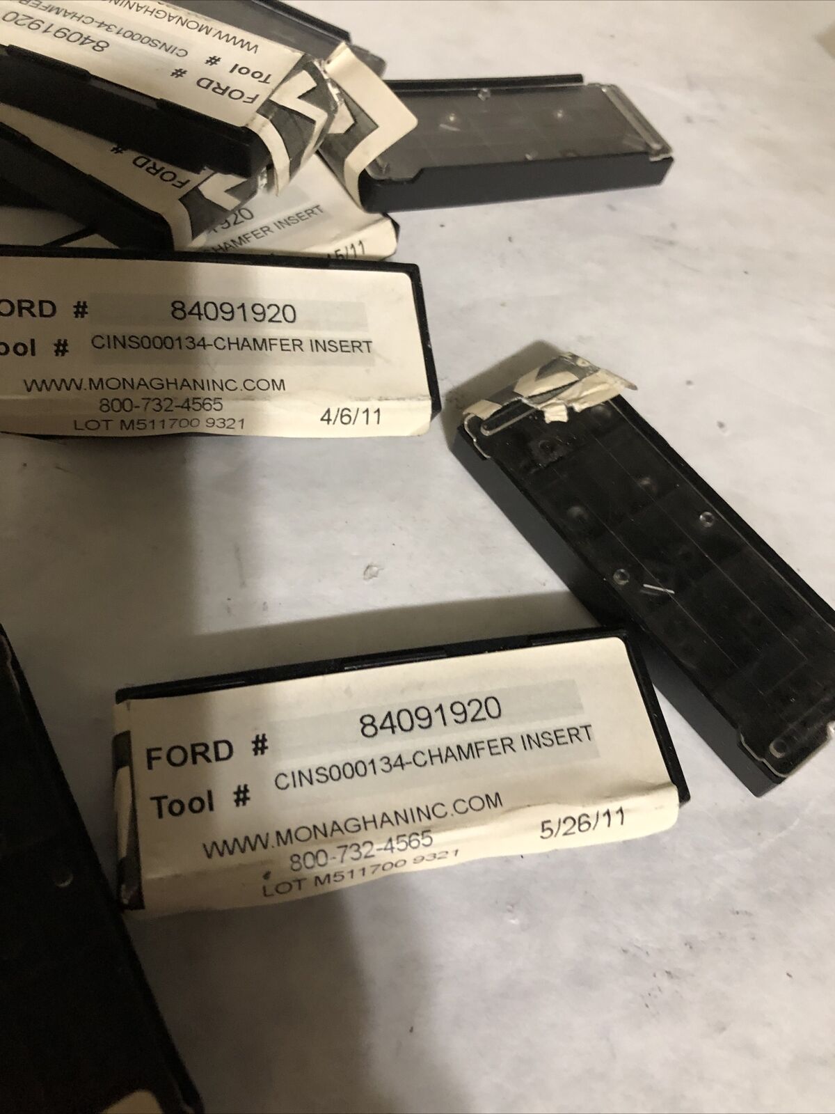 New Lot 110 Monaghaninc Cins000134 Chamfer Insert Carbide Inserts,84091920,Fg