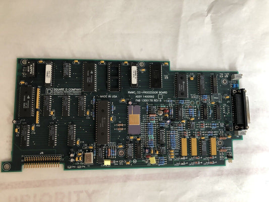 Square D 1400592 Rmwc Co Processor Board,Fab 1300178 Rev B,Co-Processor,Dd