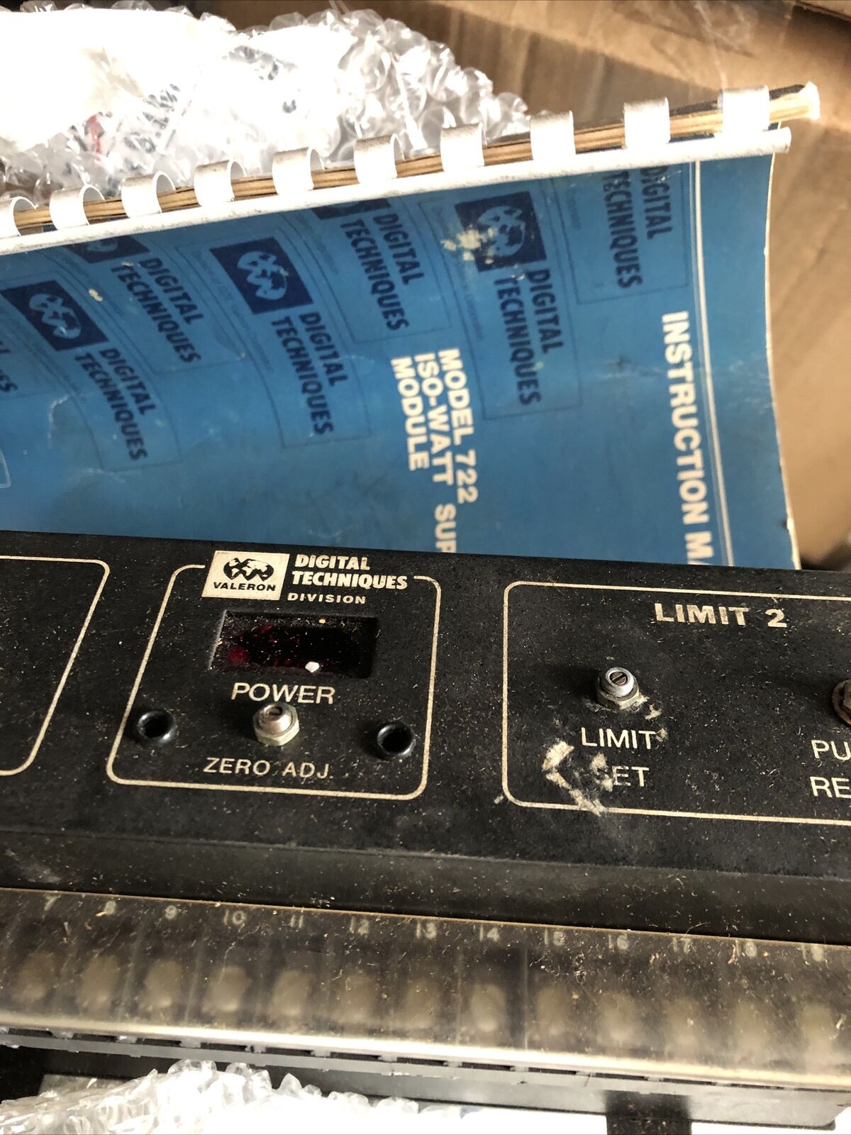 Valeron Digital Techniques 722-1147 1183 20Hp/110V 2-Way Limit Controller,Ak,Ep