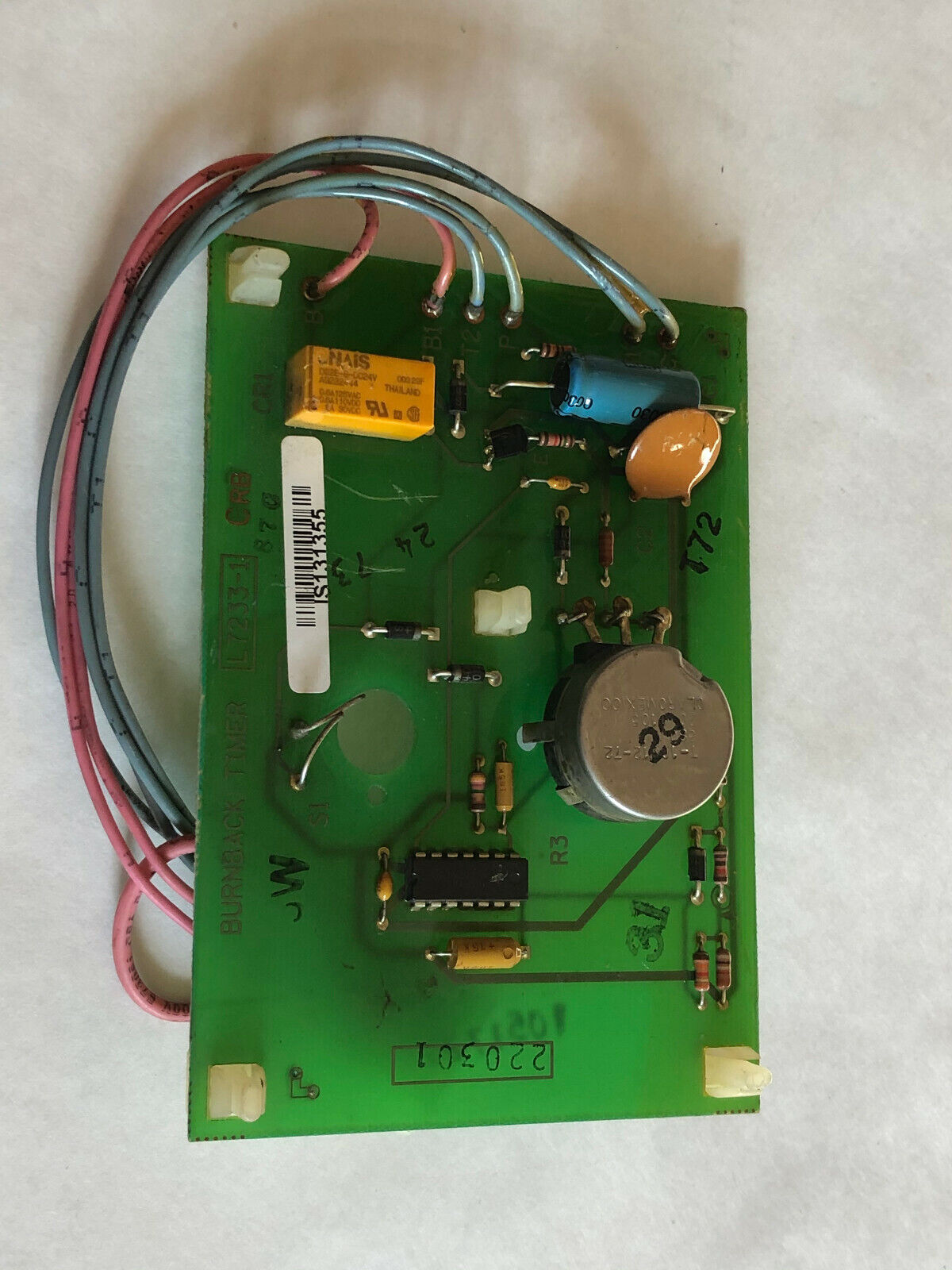Burnback Timer L7233-1 Crb,Dk