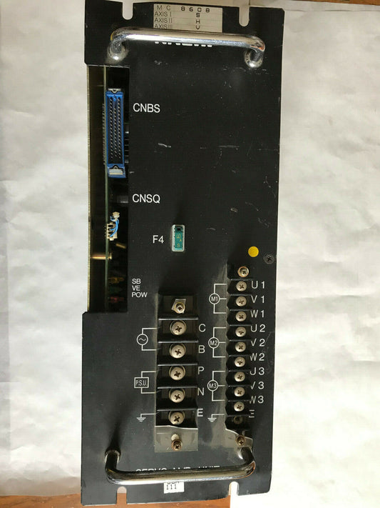 Nachi Dux111 Servo Amplfier 15Vdc 15/310V,Sm