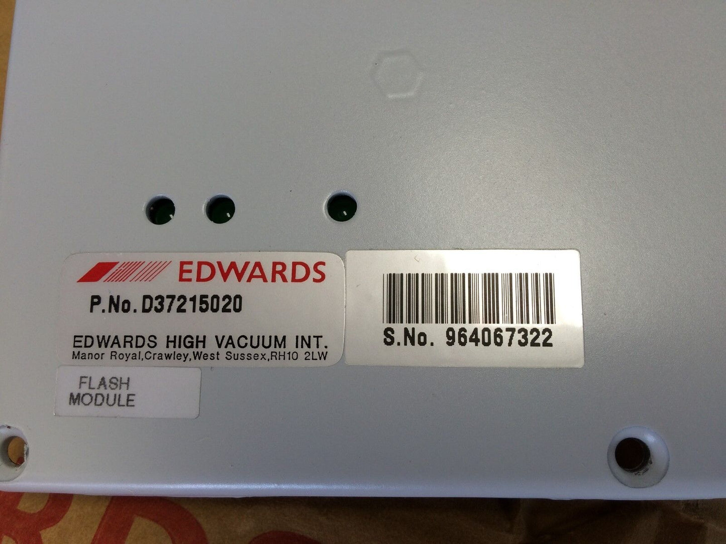 New Edwards Nim Box Lid D372-15-020,P. No. D37215020,Assy Nim ,Fc,Ch