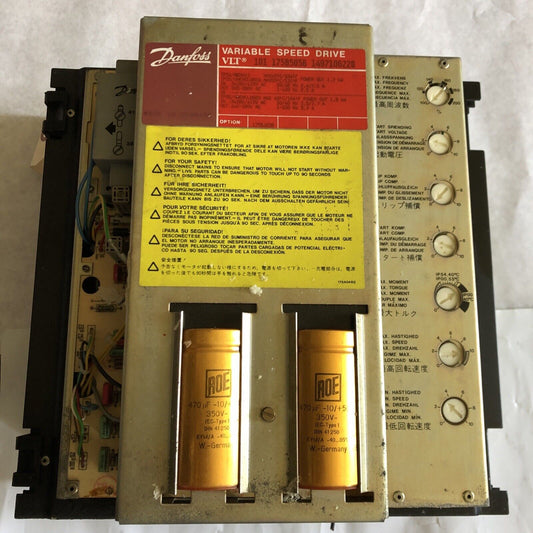 Danfoss 101 175B5056 14971Og228 Vlt Variable Speed Drive, 1.5 Kw,Ei
