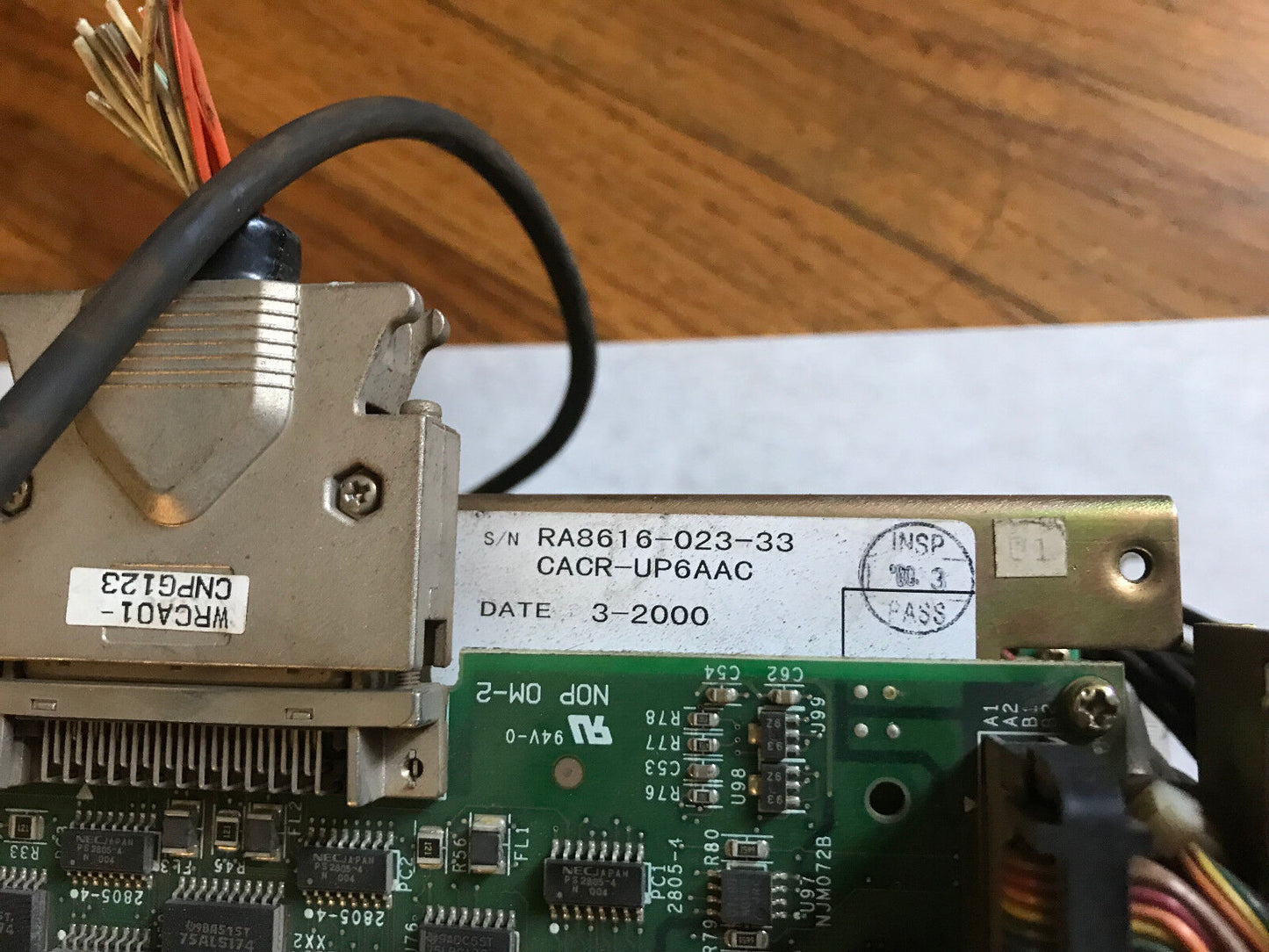 Yaskawa Jusp-Rcp01aac,Ra8616-023-33 Cacr-Up6aac,Jasp-Wrca01 Servo Unit,Ey