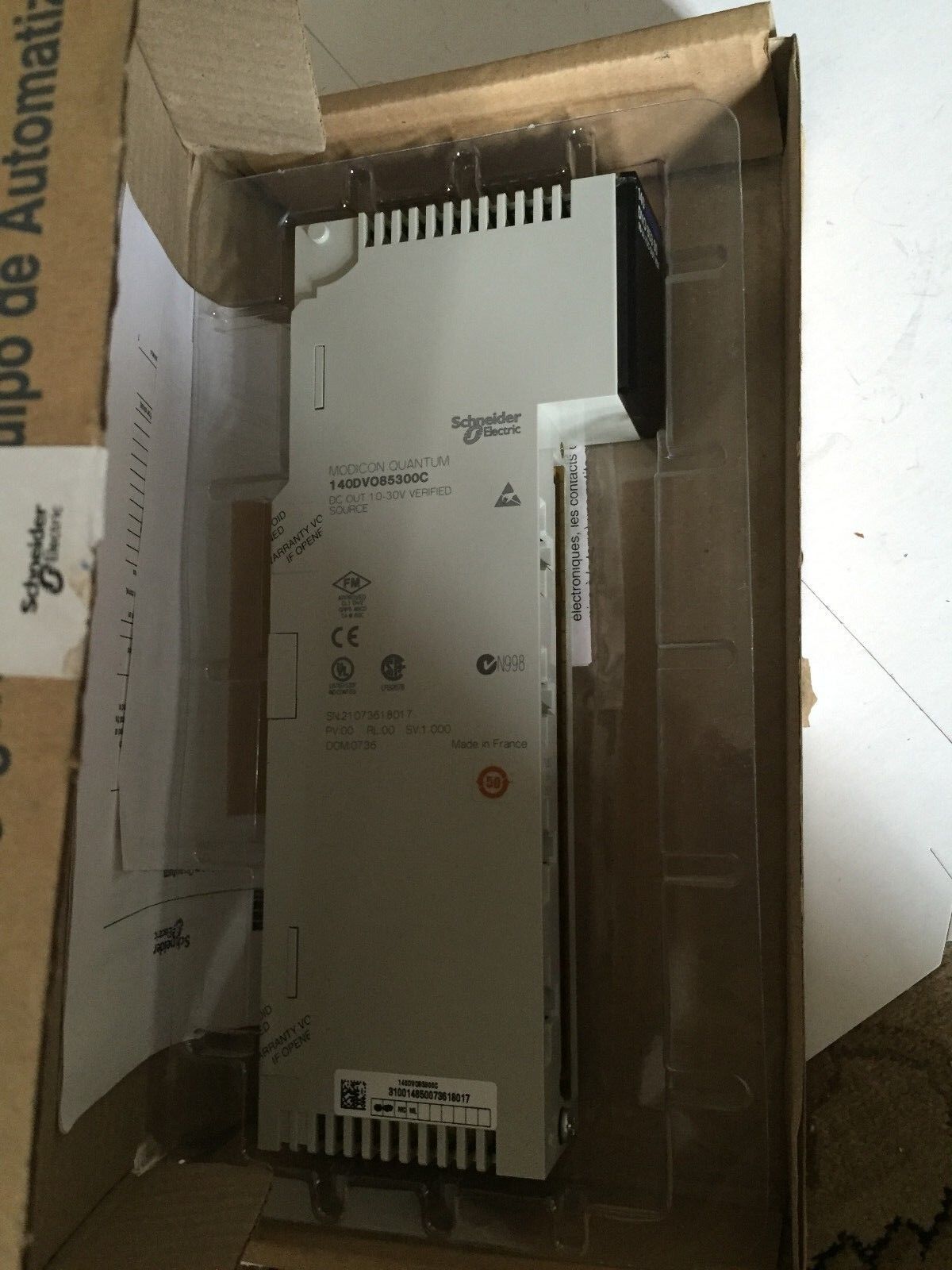 Schneider 140 Dvo 853 00,10-30 Vdc Out Ver Modicon Tsx Quantum,140Dvo85300c,Eh