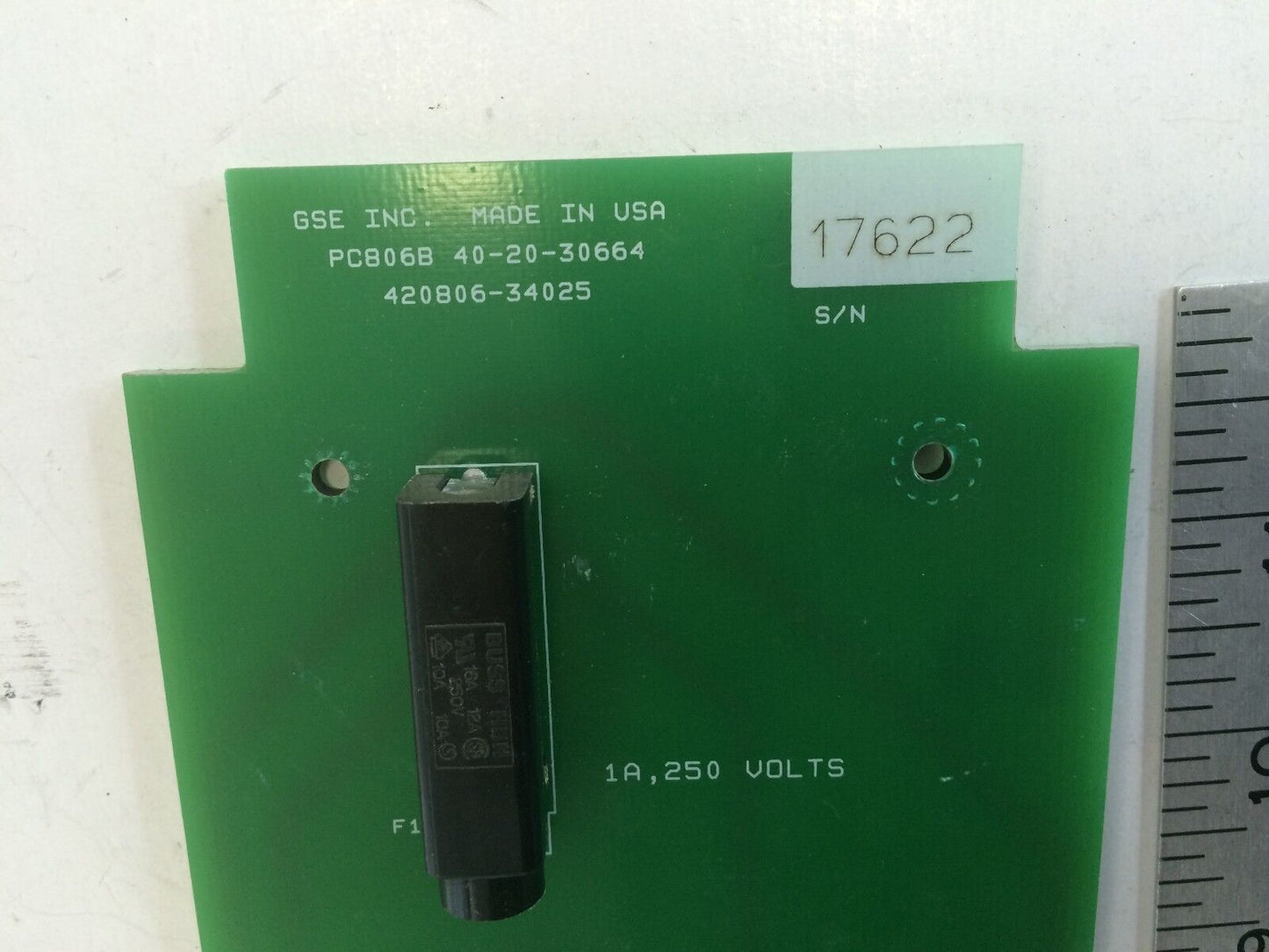 Gse Pcb06b 40-20-30664, Pc806b  420806-34025 Controller,Cf