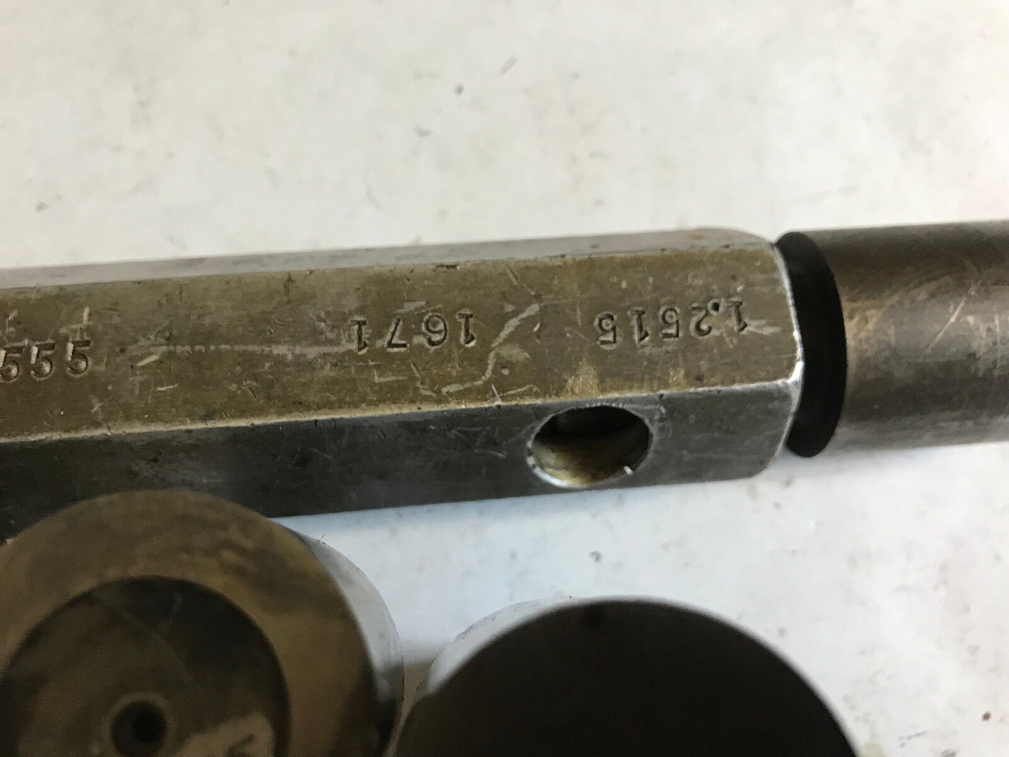The Pipe Machinery Go No Go Plug Gage,1.2515,1.270,1.255,1.2555,Et
